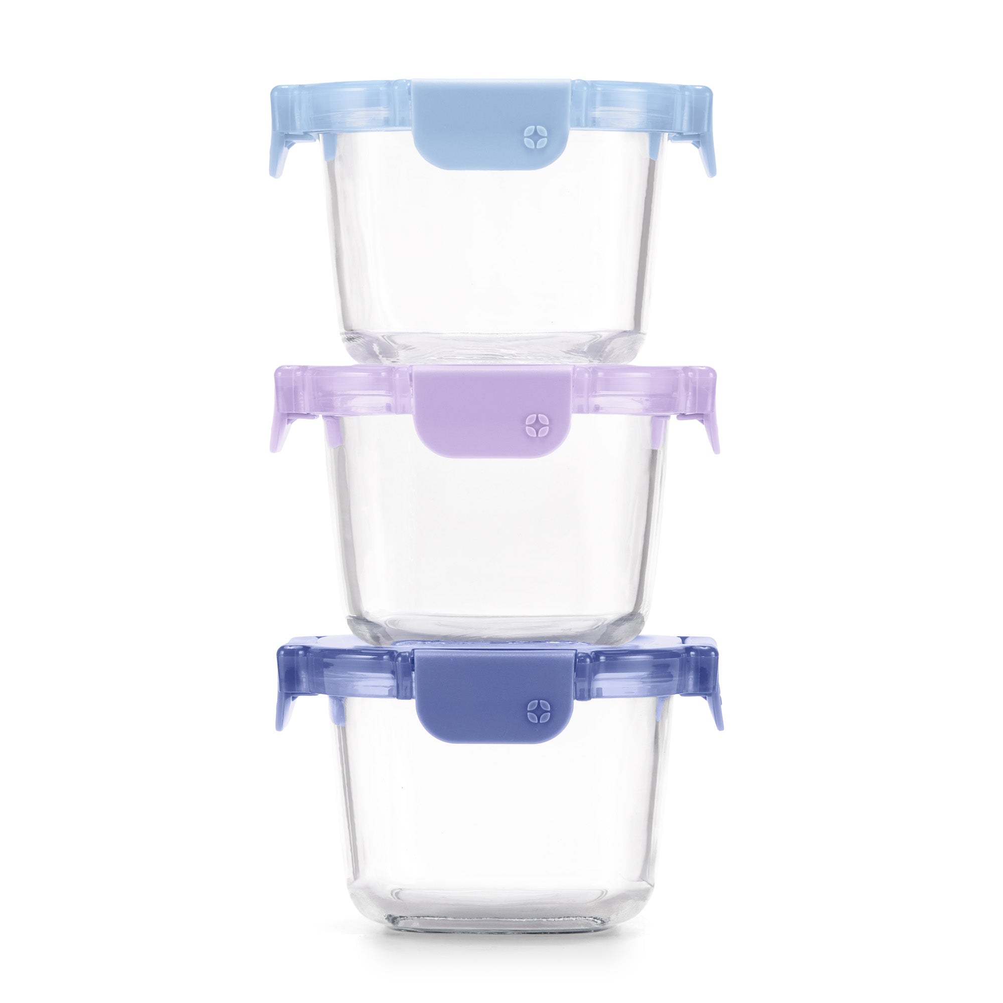 Color Lock® Glass 2 Cup Round 6pc Set - Image 5
