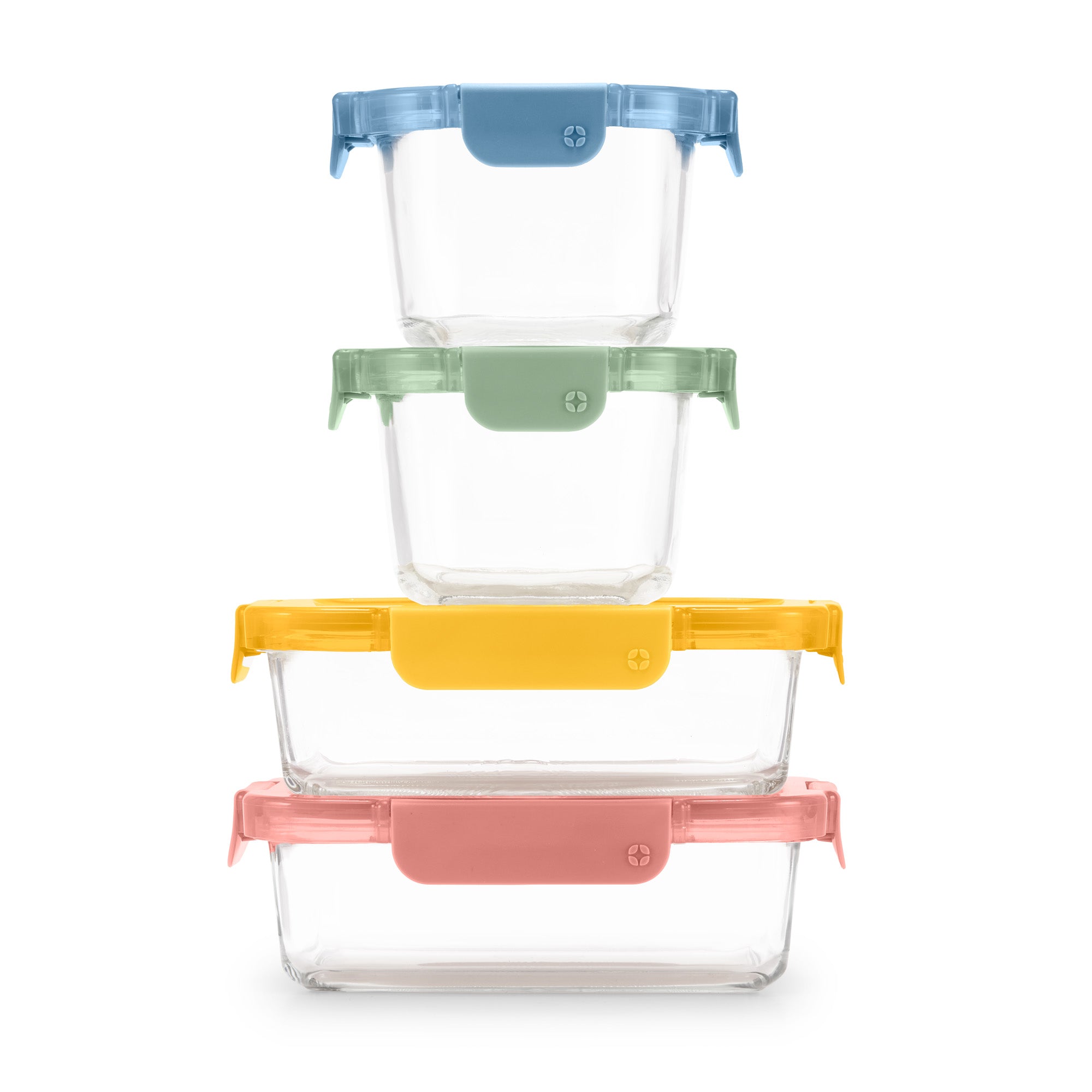 Color Lock® Glass 8pc Mixed Meal Prep Set - Image 6