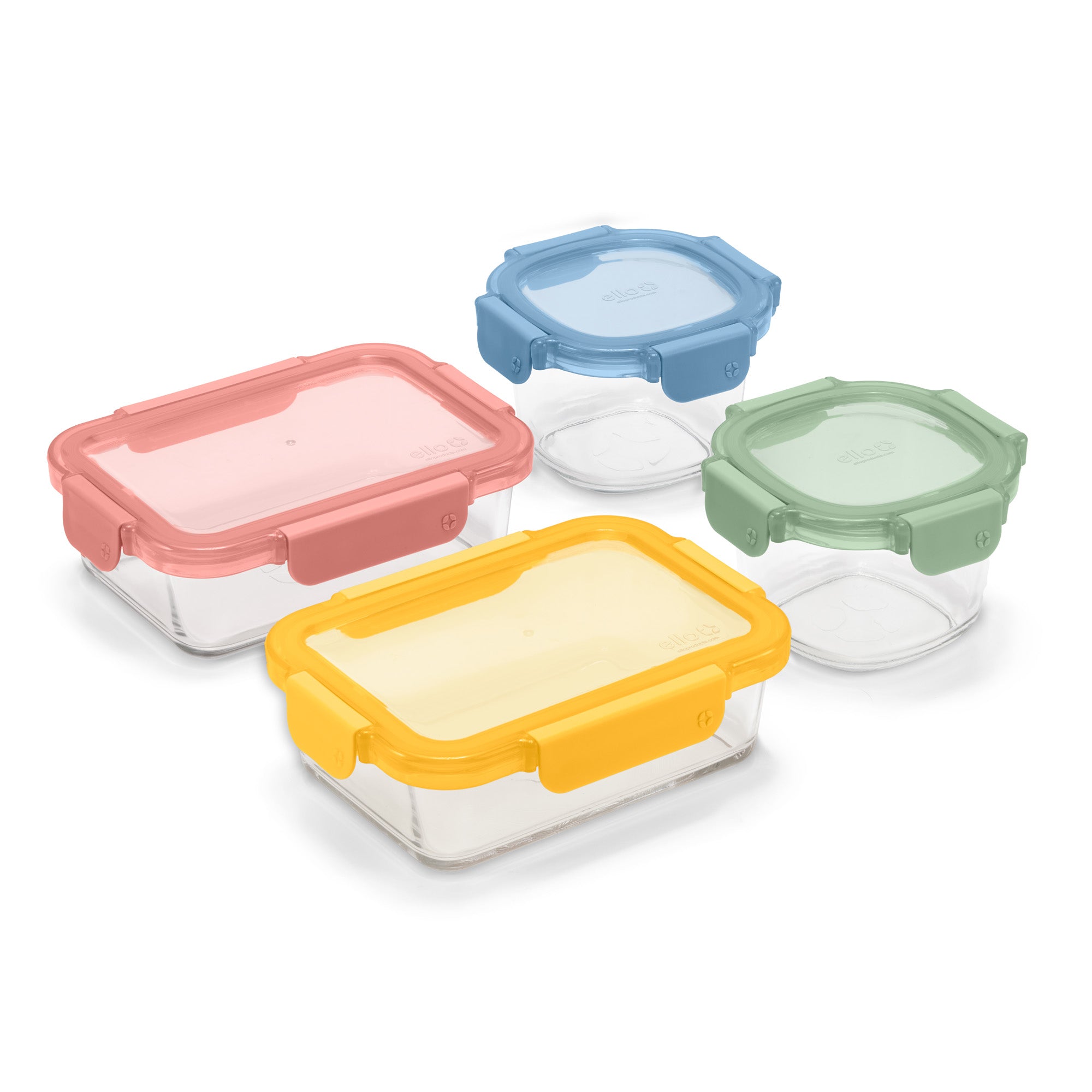 Color Lock® Glass 8pc Mixed Meal Prep Set - Image 9