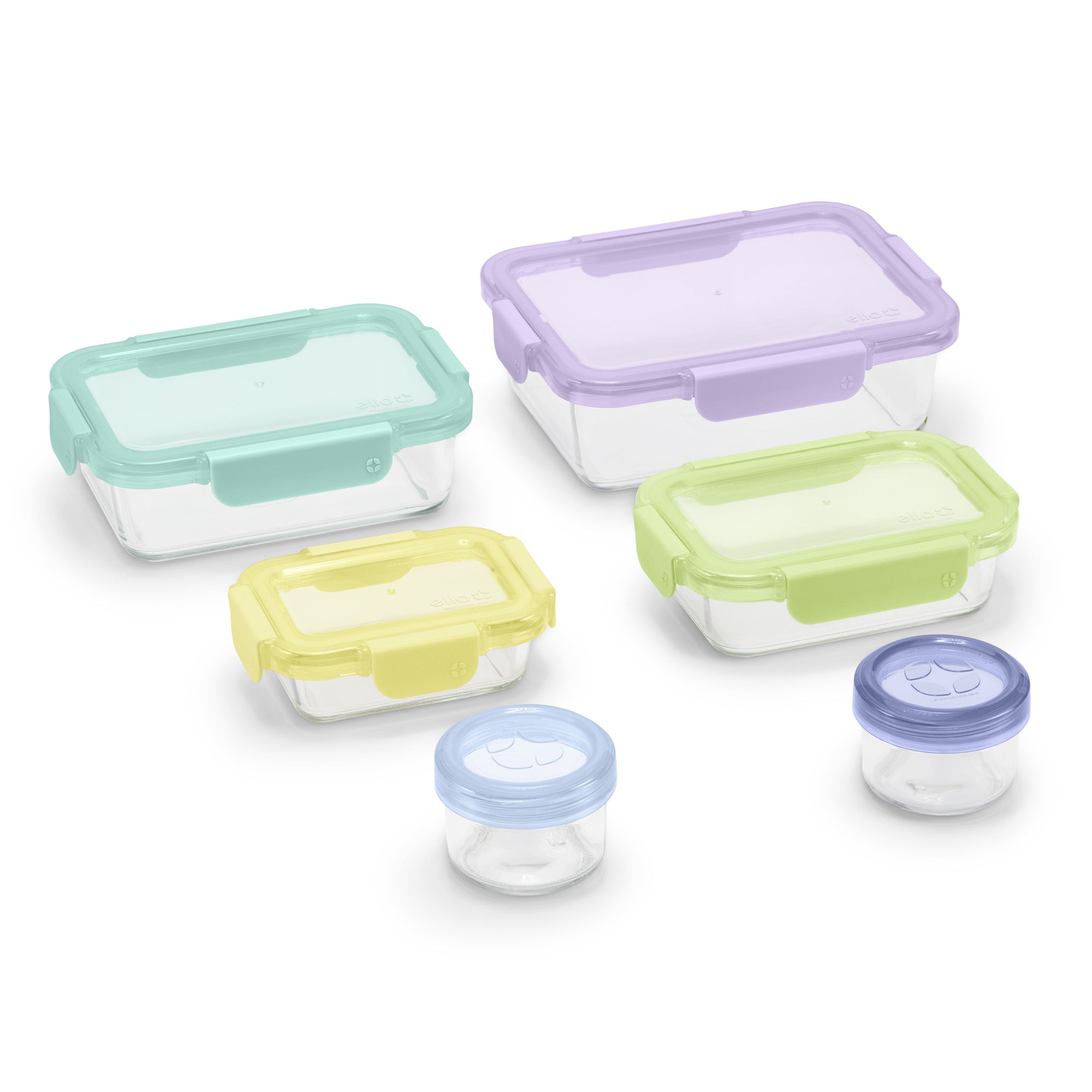 Color Lock® Glass 12pc Mixed Meal Prep Set - Image 8