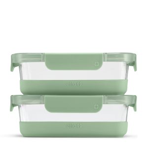 Ello Duraglass Refresh™ Meal Prep Containers, Set of 2