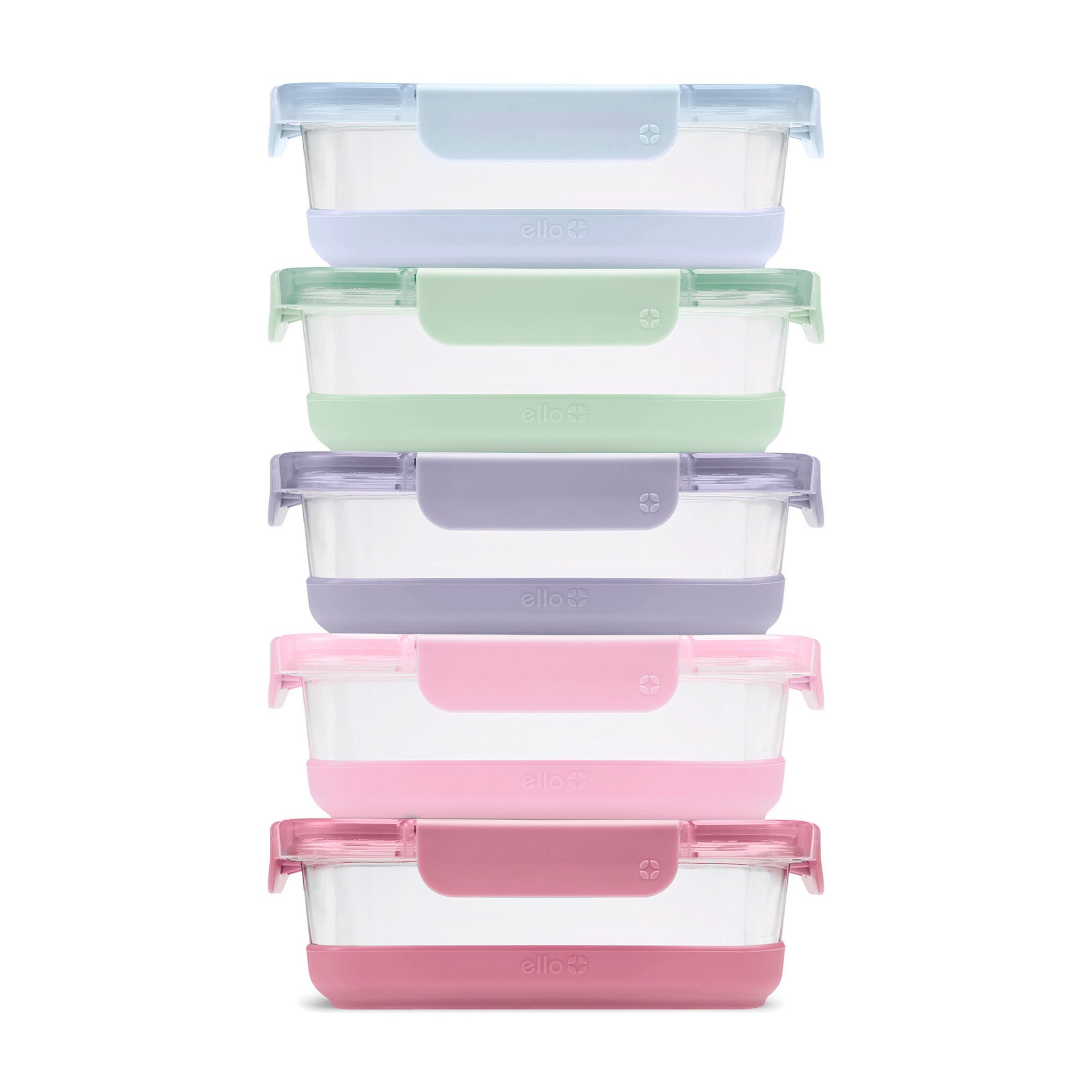 Ello Duraglass Refresh™ Meal Prep Containers, Set of 5 - Image 18