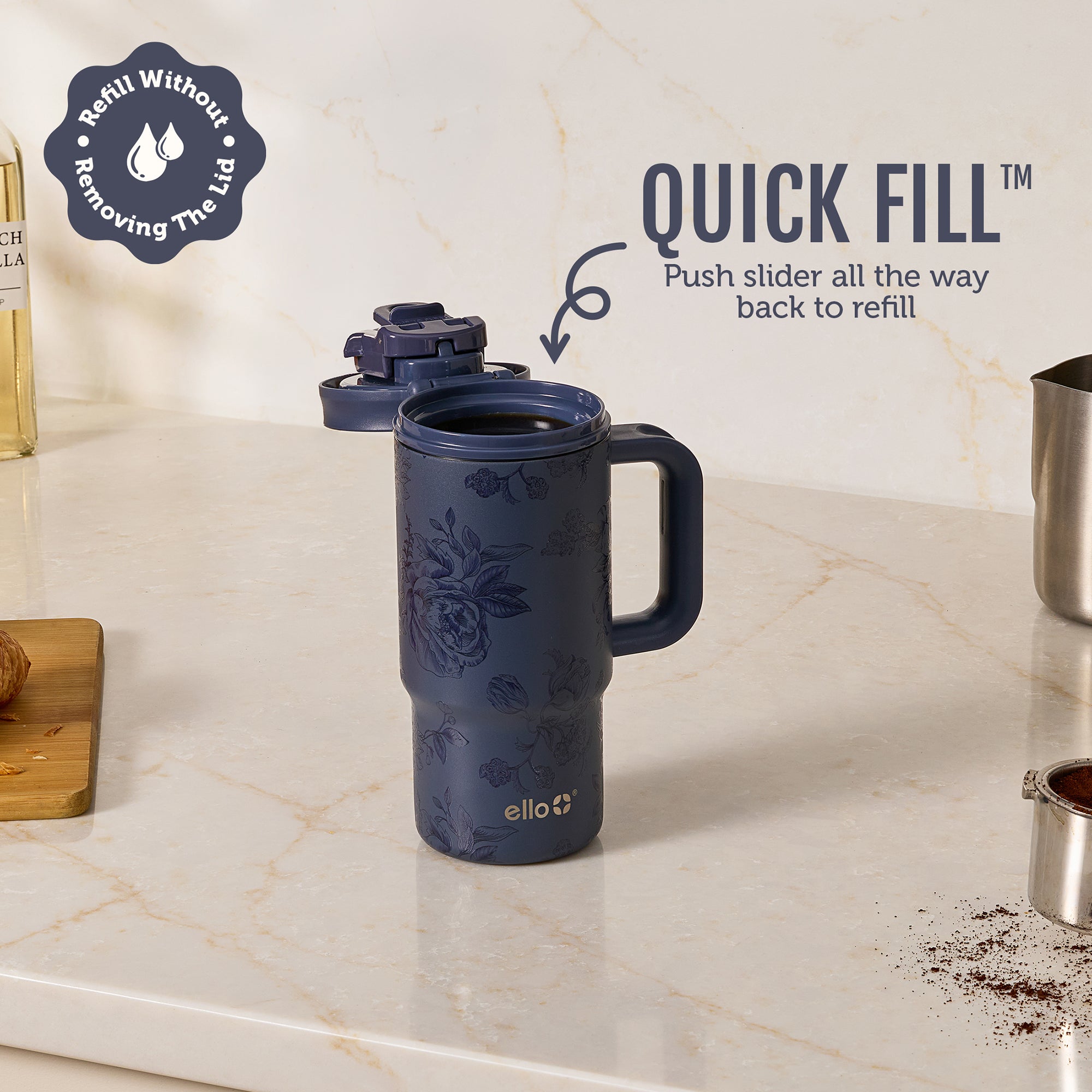 Sutton™ 16oz Stainless Steel Travel Mug - Image 2