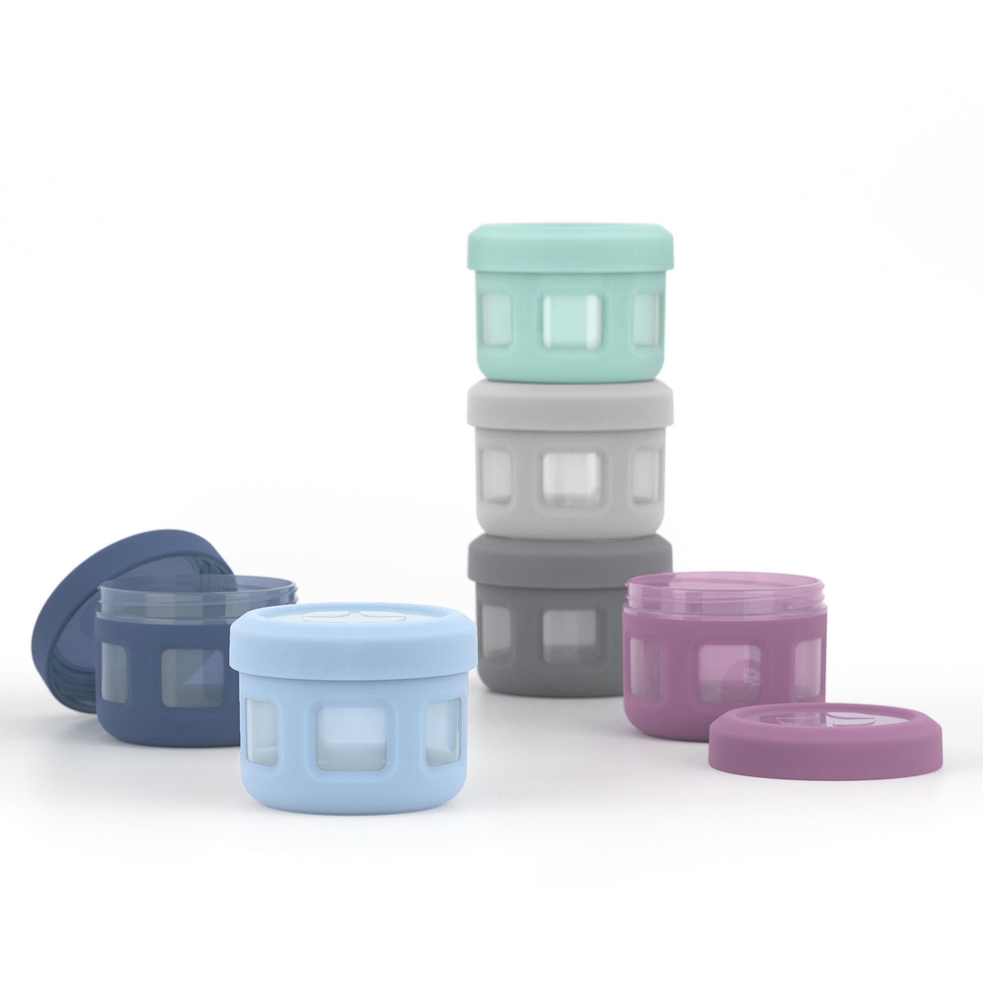 Plastic Condiment Containers, Set of 6 - Image 4