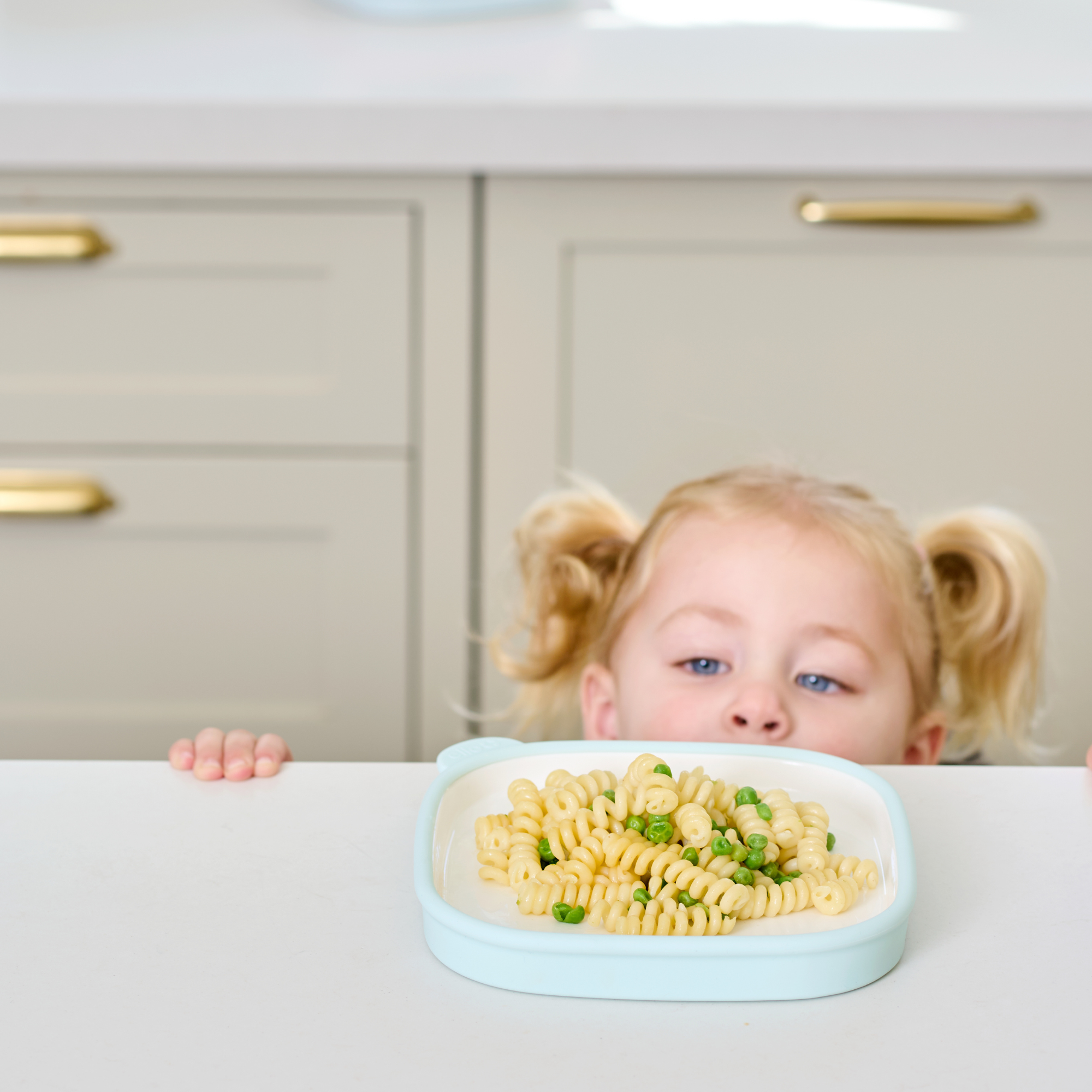 Clean Start Toddler Ceramic Everything Plate - 2 Pack - Image 2