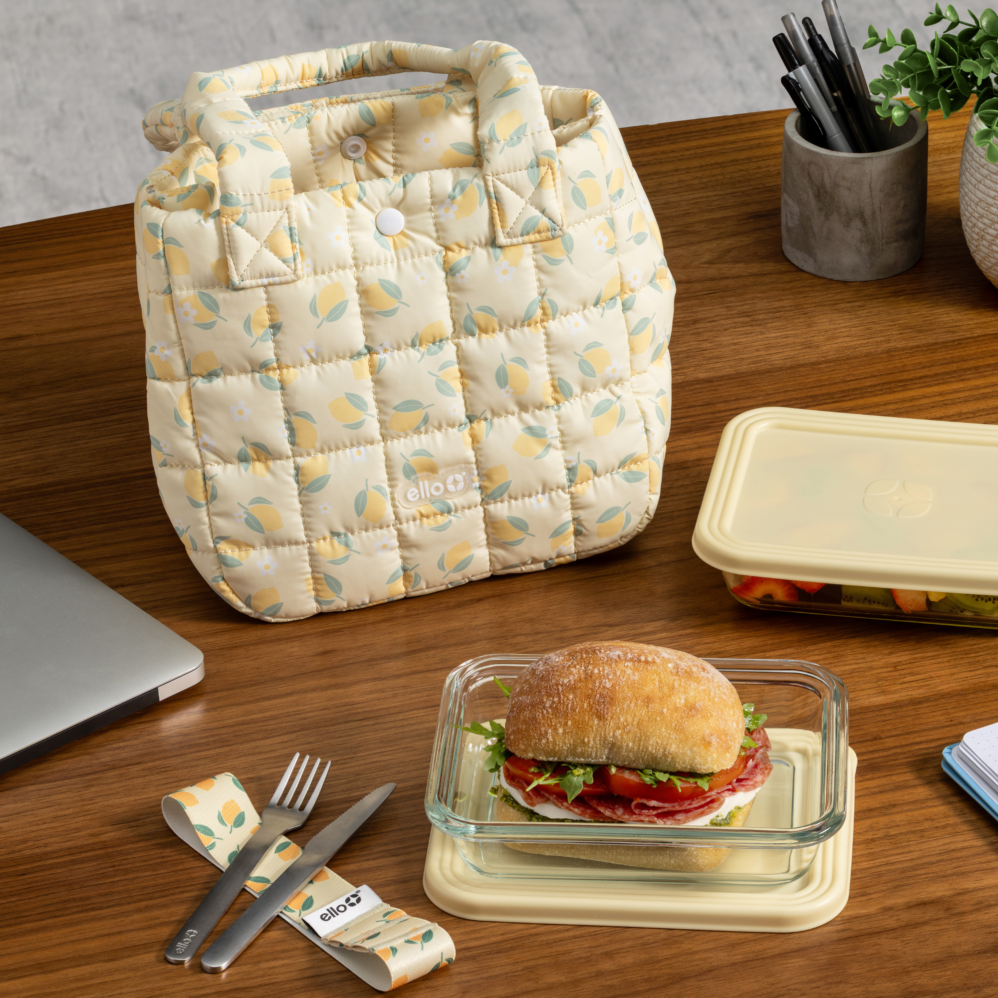 Puffer Lunch Tote - Image 2