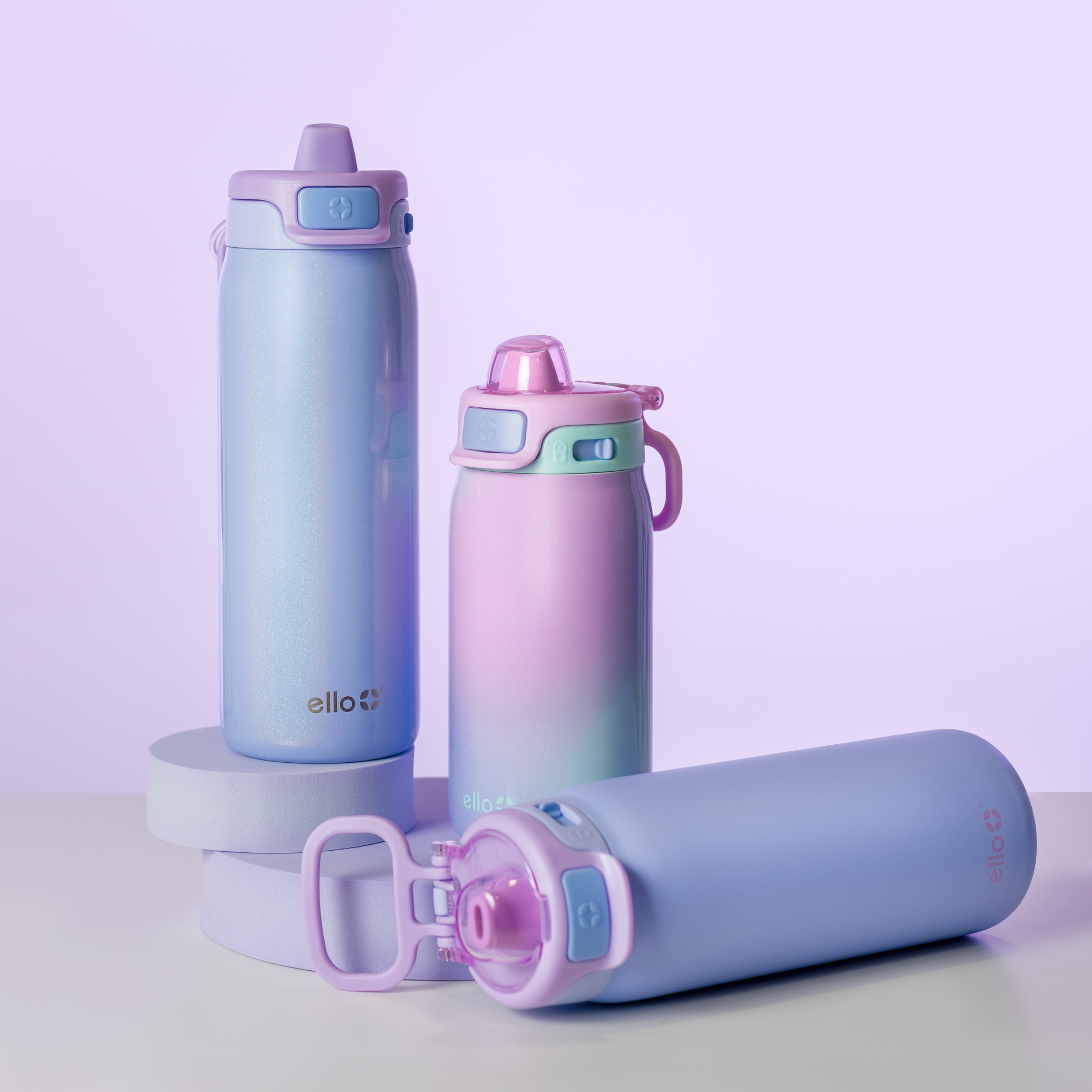 Pop & Fill Toddler Water Bottle - 12oz, Stainless Steel - Image 4